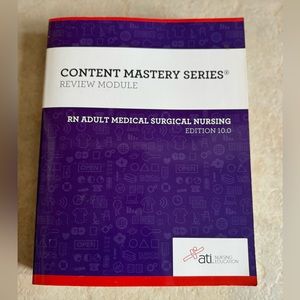Adult Med Surg ATI Content Mastery book